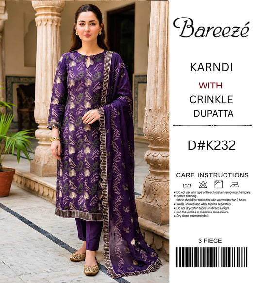 Karandi 3pc